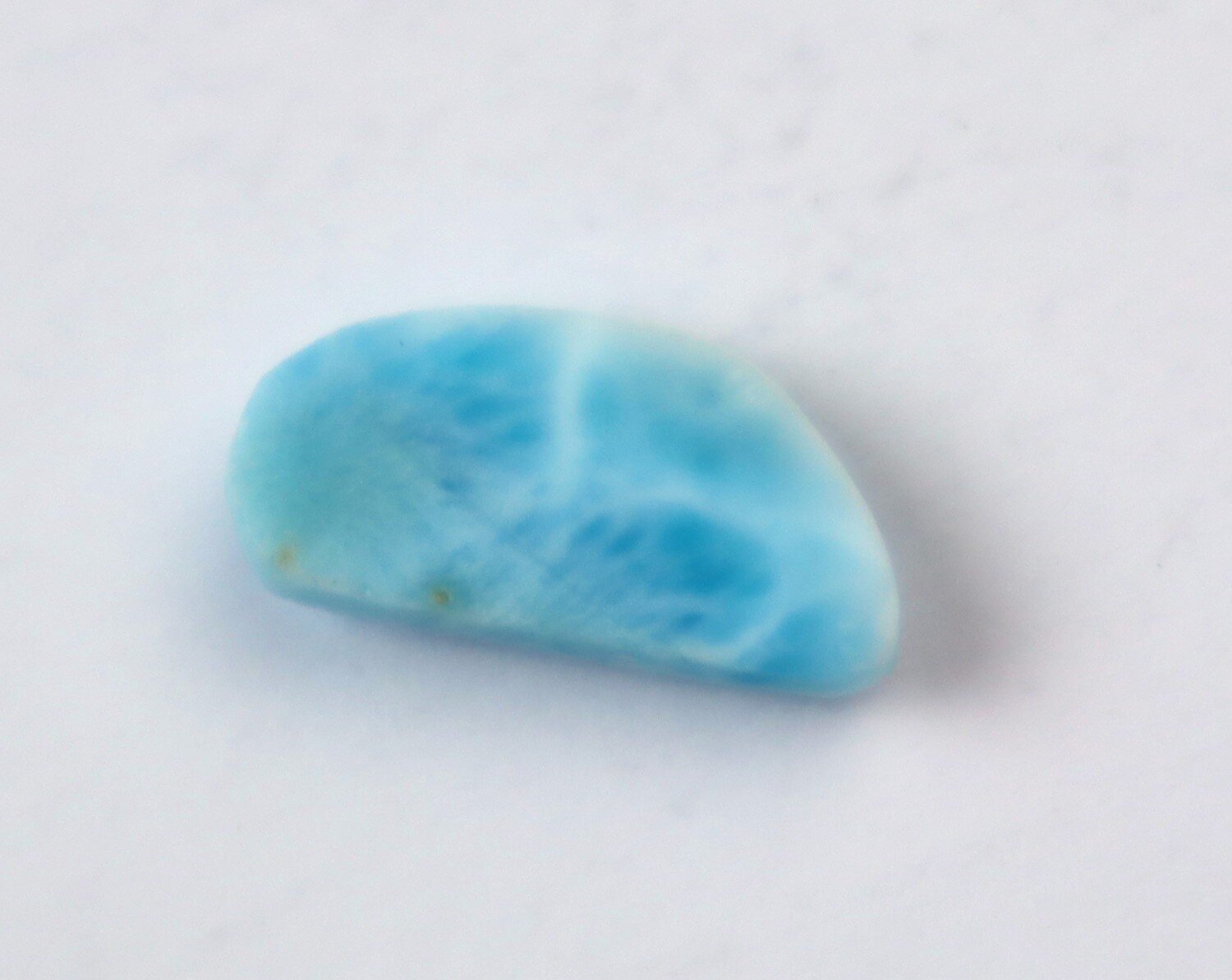 Finest Natural Sky Blue Larimar Cabochon 17mm – photo 7