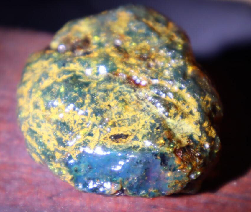 Exquisite Natural Dominican Clear Sky Blue Amber Rough Specimen 48mm 21.5g – photo 11