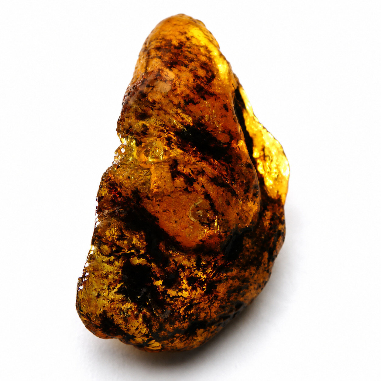 Genuine Authentic Green Blue Dominican Amber Rough Specimen Chunk 72mm 53.1g – photo 7