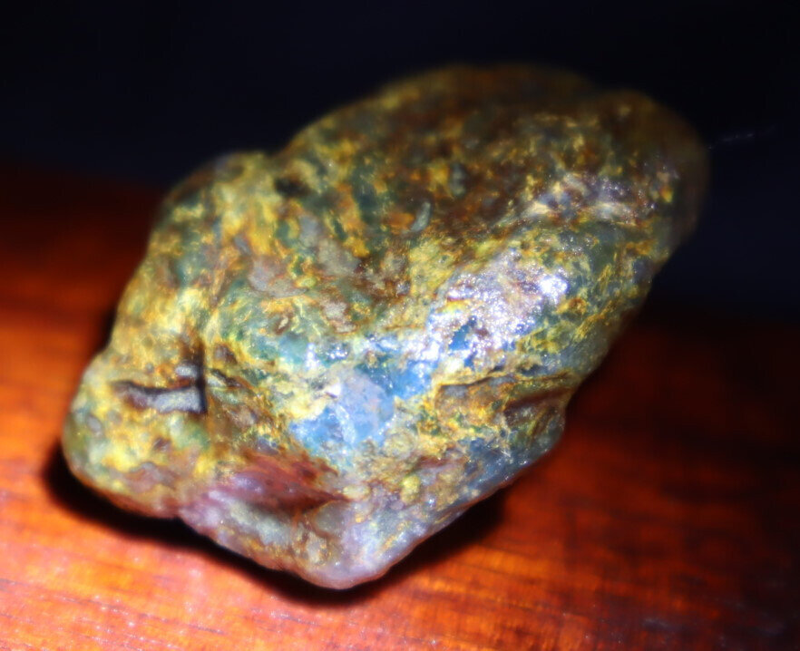 Exquisite Natural Dominican Clear Light Blue Amber Rough Specimen 46mm 22g – photo 5