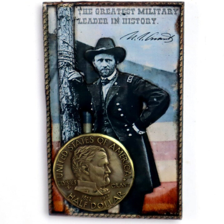 Ulysses S. Grant: Civil War Hero 18th US President Commemorative Silver p. Coin – photo 2
