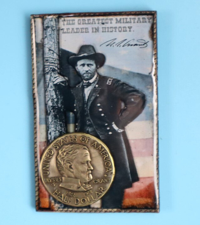Ulysses S. Grant: Civil War Hero 18th US President Commemorative Silver p. Coin – photo 4