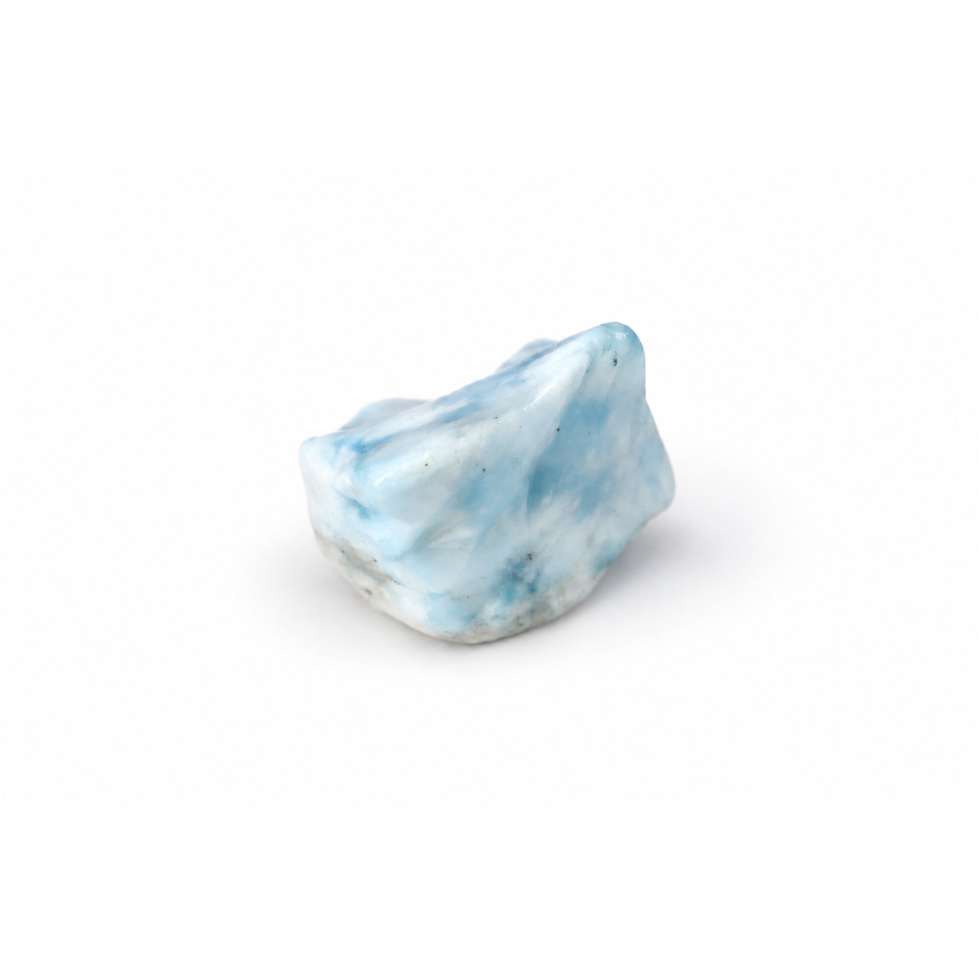 light blue Natural Dominican Larimar chunk Rough Specimen 31 mm – photo 4