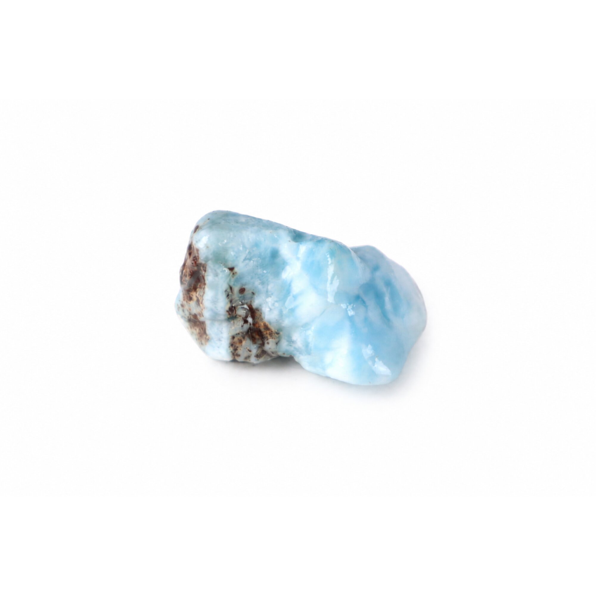 sky blue Natural Dominican Larimar chunk Rough Specimen 34 mm – photo 5
