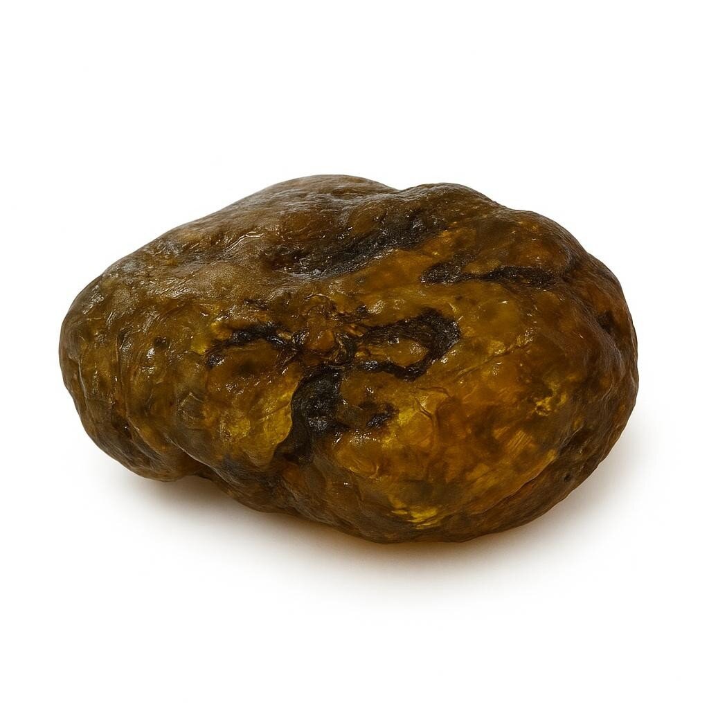 Quality Artisan Orange Yellow Dominican Amber Rough Specimen Chunk 45mm 18.4g – photo 7